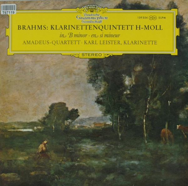 Johannes Brahms / Amadeus-Quartett ‧ Karl L: Klarinettenquintett H-Moll Op. 115