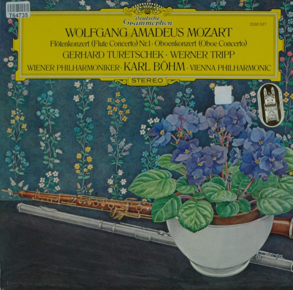 Wolfgang Amadeus Mozart - Karl Böhm / Wiene: Flötenkonzert (Flute Concerto) Nr. 1 / Oboenkonzert (Ob
