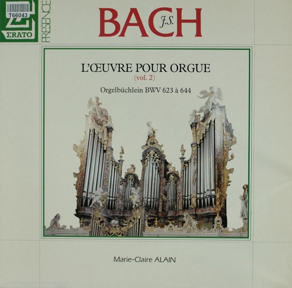 Johann Sebastian Bach, Marie-Claire Alain: Bach: Orgelbuchlein Bwv623 to 644 (L&#039;Oeuvre Pour Orgue