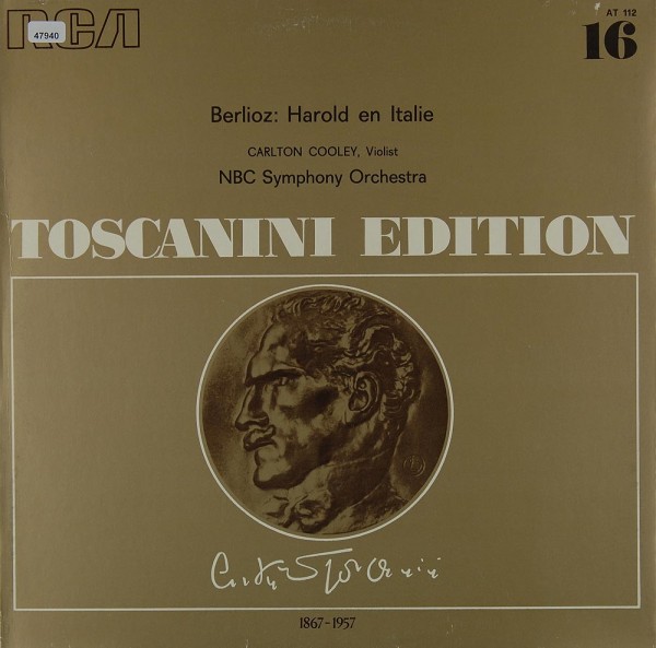 Toscanini: Toscanini Edition 16 - Berlioz: Harold en Italie