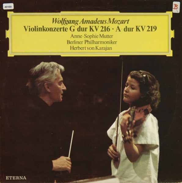 Mozart: Violinkonzerte G-dur KV 216 &amp; A-dur KV 219