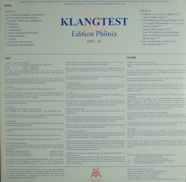 Various: Klangtest