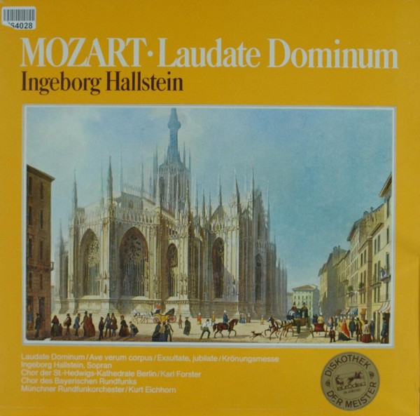 Wolfgang Amadeus Mozart, Ingeborg Hallstein: Laudate Dominum