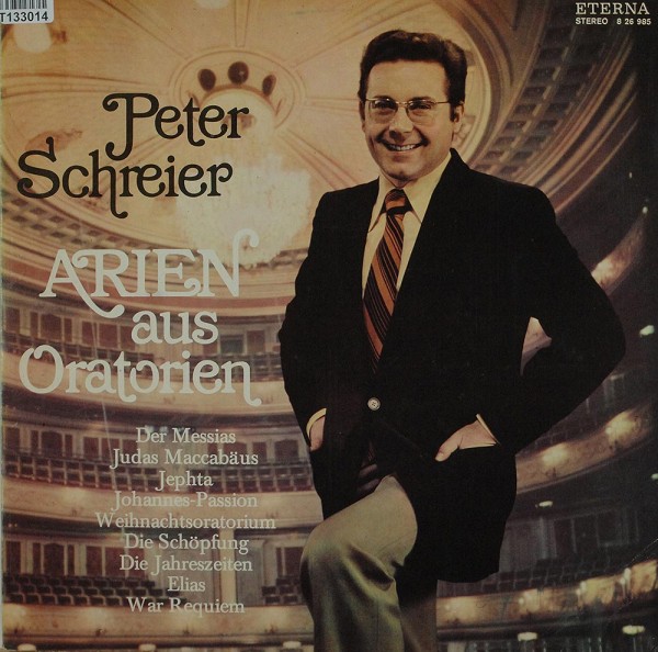 Peter Schreier: Arien Aus Oratorien