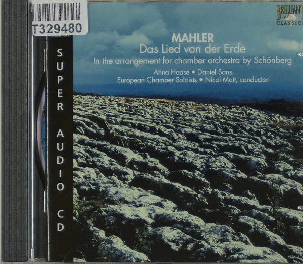 Gustav Mahler, Anna Haase, Daniel Sans, Euro: Das Lied Von Der Erde (In The Arragement For Chamber O