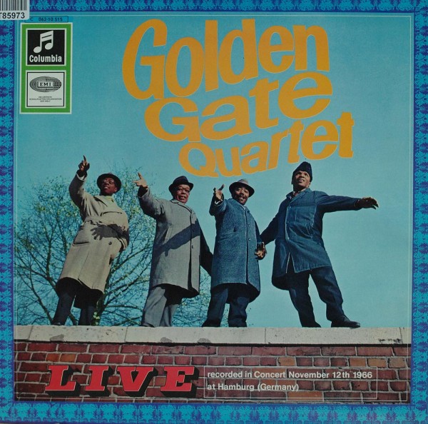 The Golden Gate Quartet: Live Recorded In Concert November 12th 1966 at Hamburg (