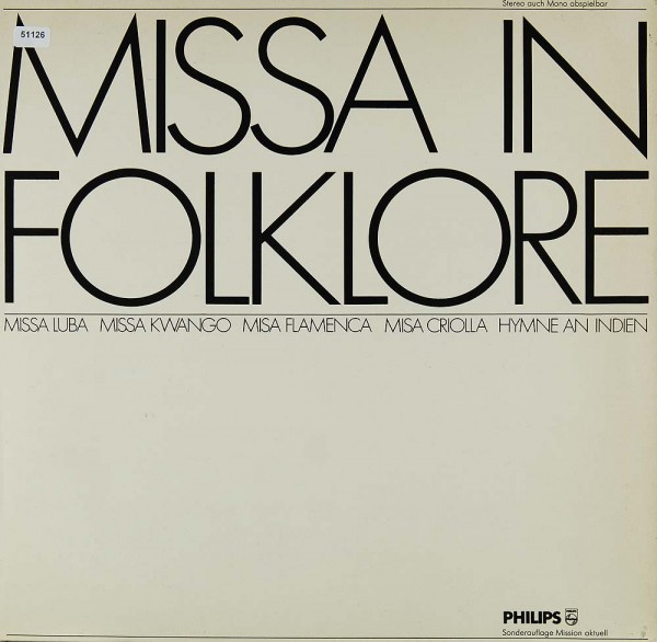 Various: Missa in Folklore