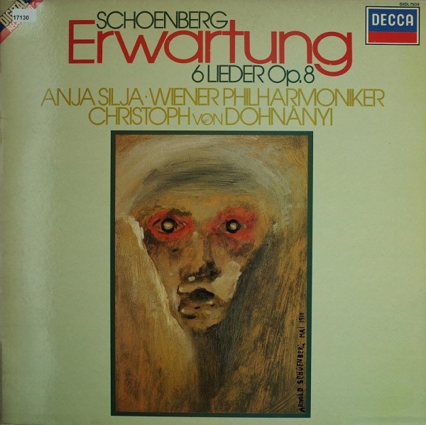 Schoenberg: Erwartung 6 Lieder op.8