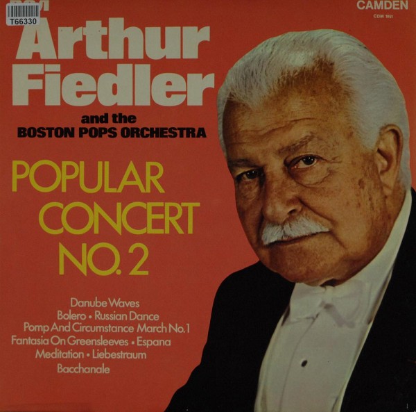 Arthur Fiedler And The Boston Pops Orchestr: Popular Concert No. 2