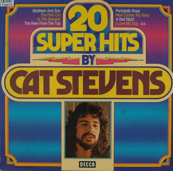 Cat Stevens: 20 Super Hits By Cat Stevens
