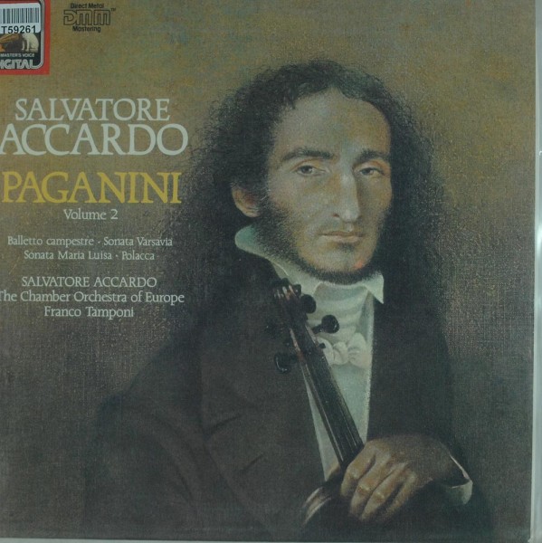 Niccolò Paganini, The Chamber Orchestra Of Europe, Franco Tamponi: Sonata Varsavia / Sonata Marialui