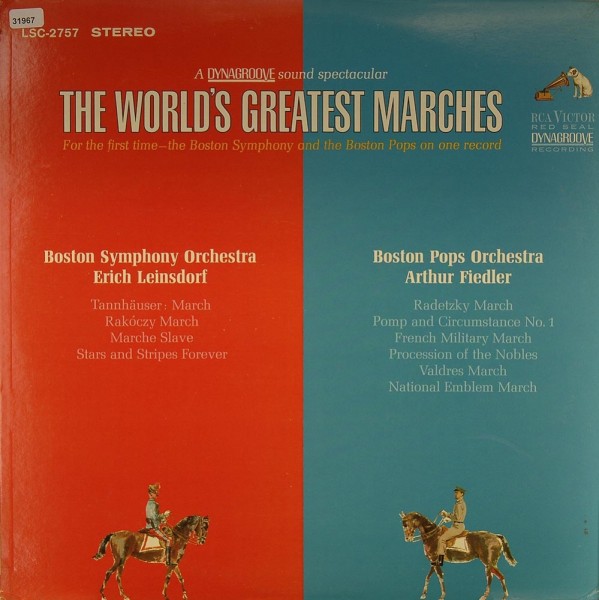 Fiedler, Arthur &amp; Boston Pops / Leinsdorf / CSO: The World`s Greatest Marches