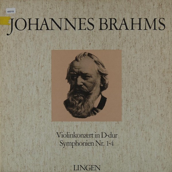 Brahms: Violinkonzert D-dur / Symphonien Nr. 1 - 4