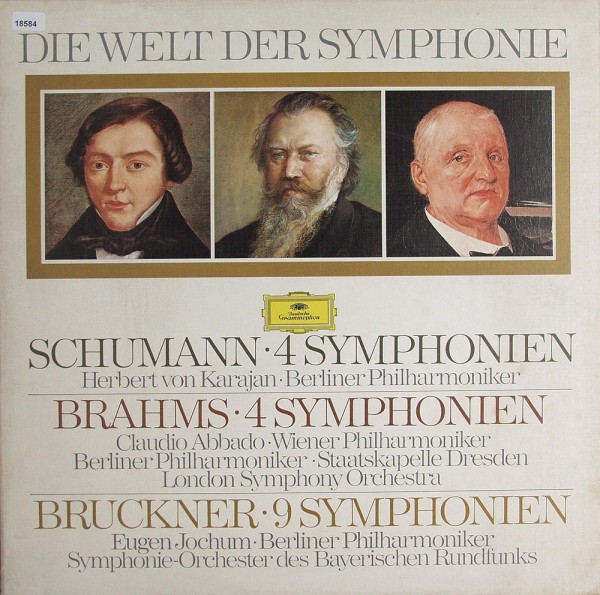 Schumann / Brahms / Bruckner: Die Welt der Symphonie