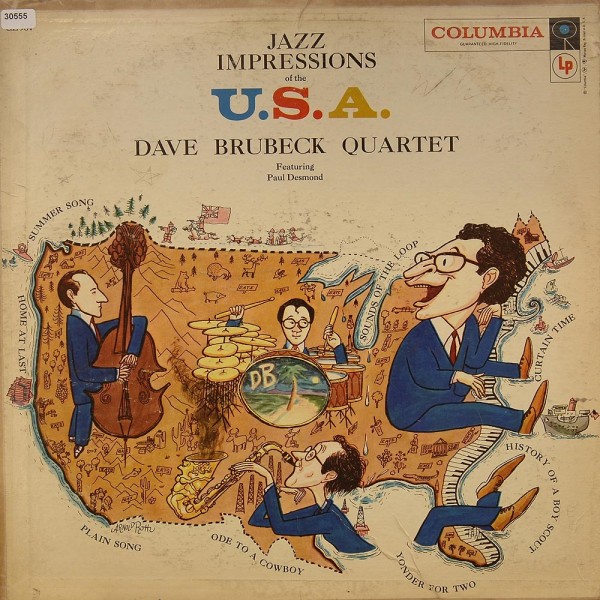 Brubeck, Dave Quartet: Jazz Impressions of the U.S.A.