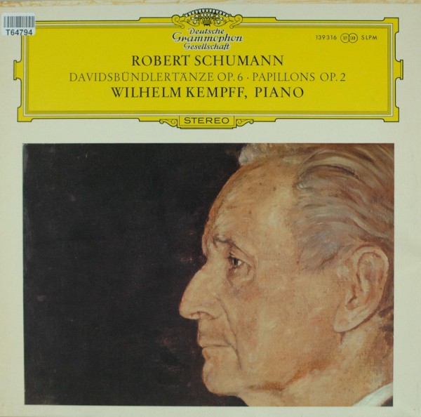 Robert Schumann - Wilhelm Kempff: Davidsbündlertänze Op. 6 • Papillons Op. 2