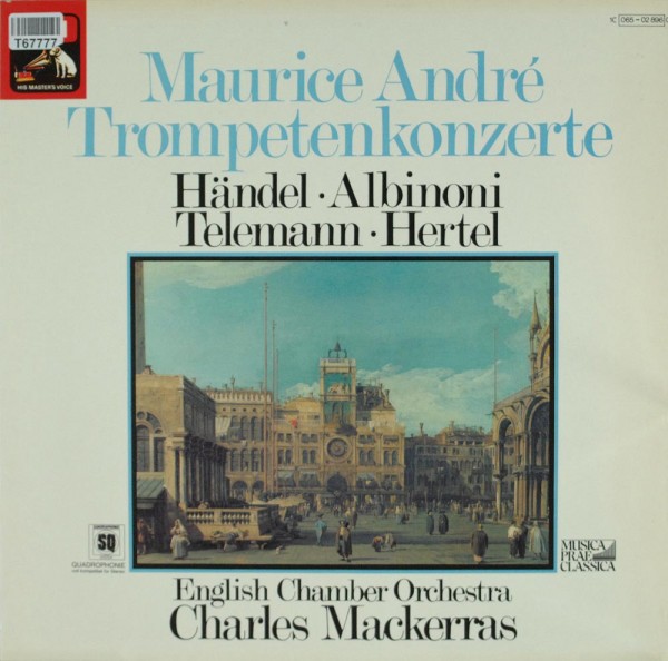 Maurice André, English Chamber Orchestra, S: Maurice Andre Trompetenknozarte: Händel Albinoni Telema