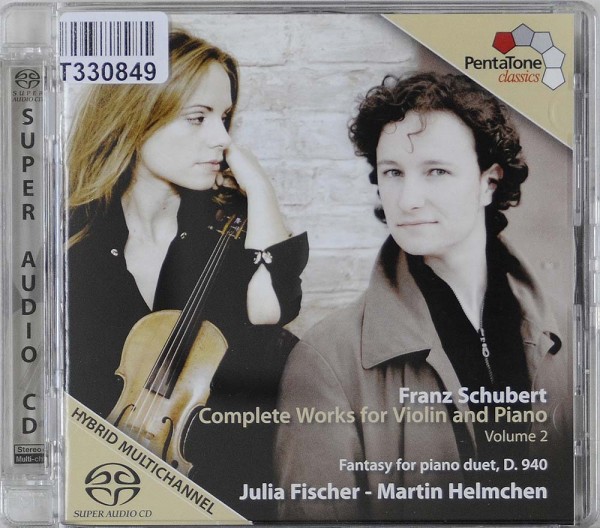 Franz Schubert - Julia Fischer , Martin Helm: Complete Works For Violin And Piano, Volume 2