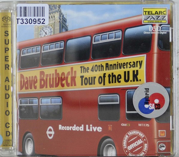 Dave Brubeck: The 40th Anniversary Tour Of The U.K.