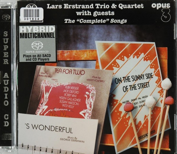 Lars Estrand Trio. Quartet: The &amp;quot;Complete&amp;quot; Songs