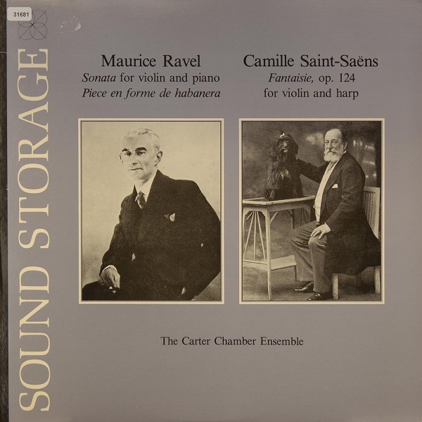 Ravel / Saint-Saens: Sonata for Violin and Piano / Fantasie op. 124