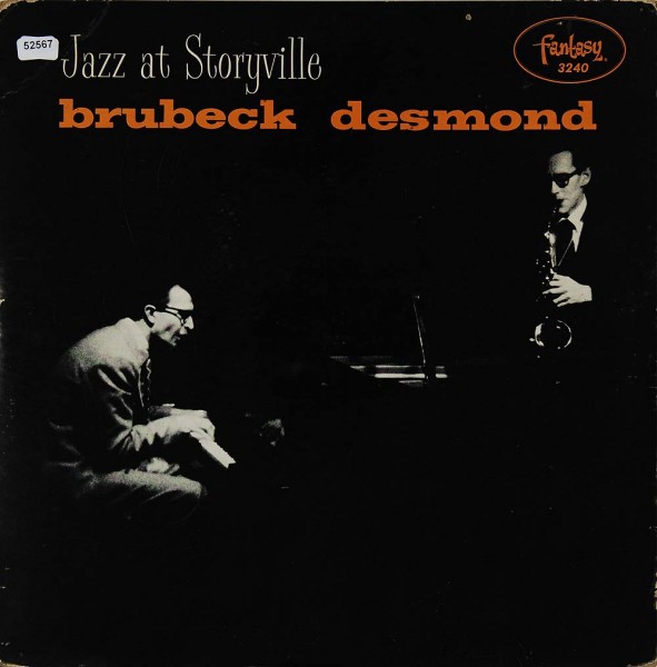 Brubeck, Dave / Desmond, Paul: Jazz at Storyville