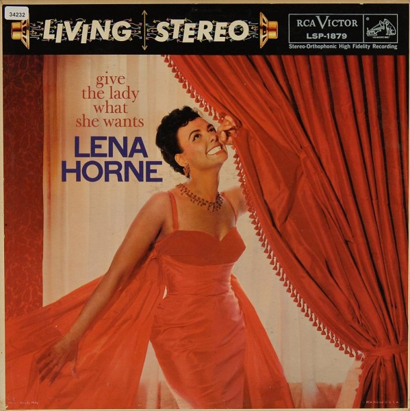 Horne, Lena: Give the Lady what she wants