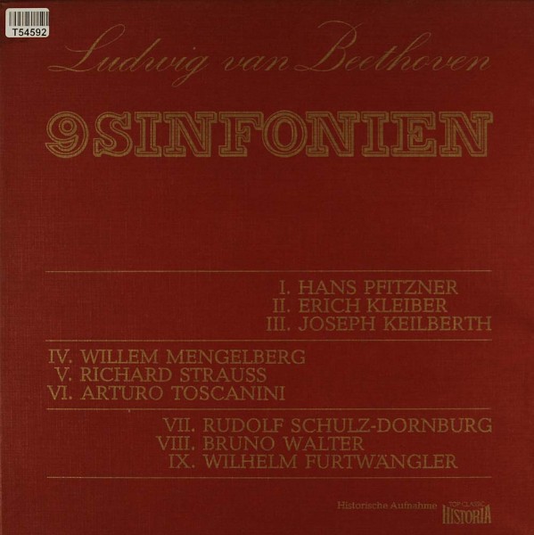 Ludwig van Beethoven - Various: 9 Sinfonien