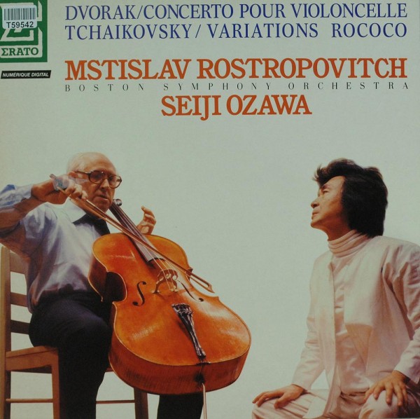 Antonín Dvořák / Pyotr Ilyich Tchaikovsky - Boston Symphony Orchestra, Seiji Ozawa, Mstislav Rostrop