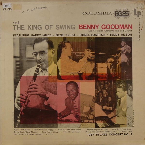 Goodman, Benny: The King of Swing Vol. 2
