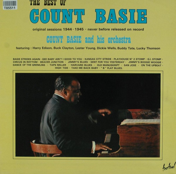 Count Basie Orchestra: The Best Of Count Basie Original Sessions 1944-1945