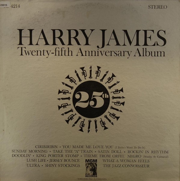 James, Harry: 25th Anniversary Album
