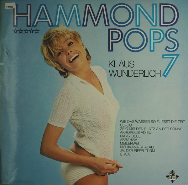Wunderlich, Klaus: Hammond Pops 7