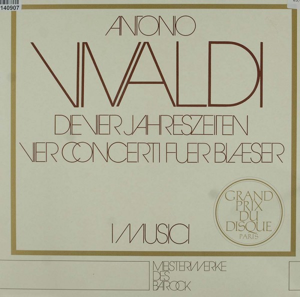 Antonio Vivaldi: Die Vier Jahreszeiten Vier Concerti Fuer Blaeser