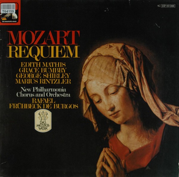 Wolfgang Amadeus Mozart - Edith Mathis, Gra: Requiem D-Moll KV 626