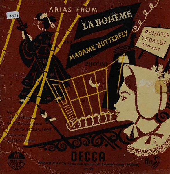 Tebaldi, Renata: Arias from La Bohème &amp; Madame Butterfly