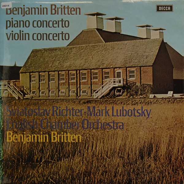 Britten: Piano Conzerto / Violin Conzerto