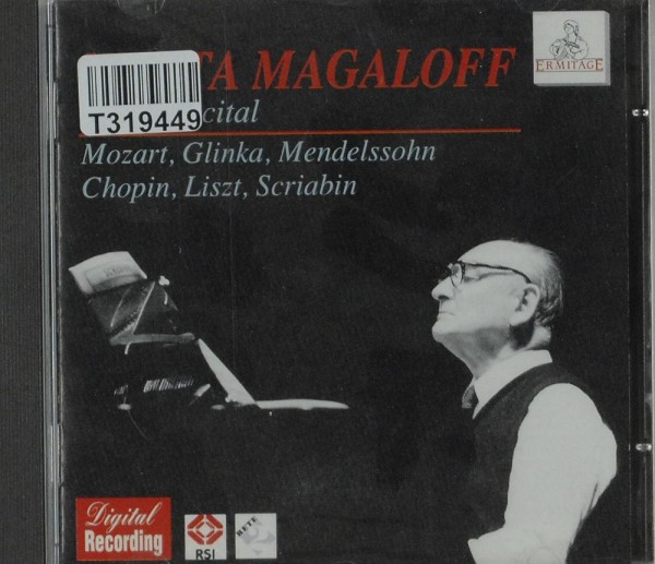 Nikita Magaloff, Wolfgang Amadeus Mozart, Mi: Piano Recital