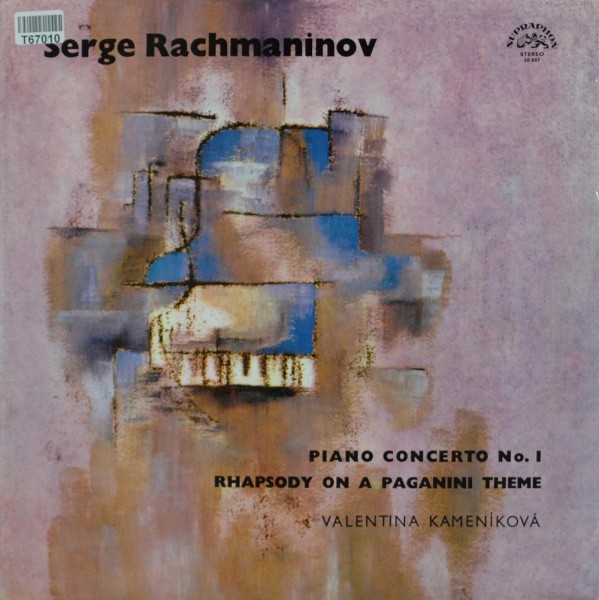 Sergei Vasilyevich Rachmaninoff: Piano Concerto No.1 / Rhapsody On A Paganini Theme