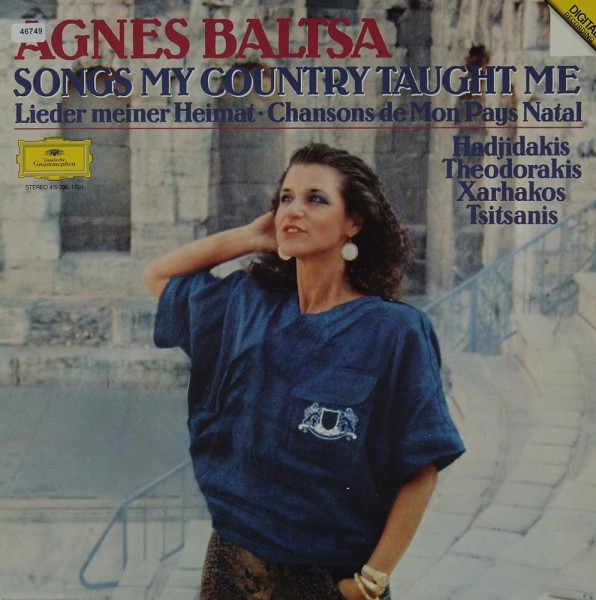 Baltsa, Agnes: Songs my Country taught me