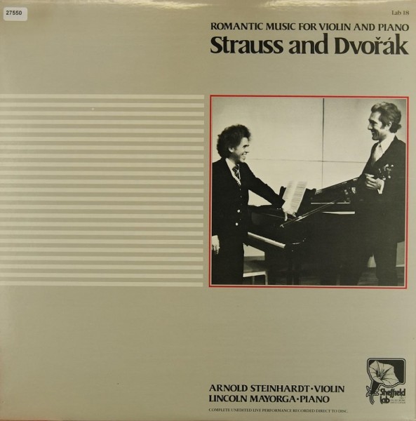 Strauss / Dvorák: Sonata / Romantic Pieces
