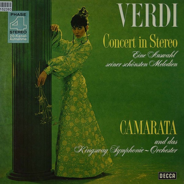 Tutti Camarata Und The Kingsway Symphony Orc: Verdi Concert In Stereo: Eine Auswahl Seiner Schönsten