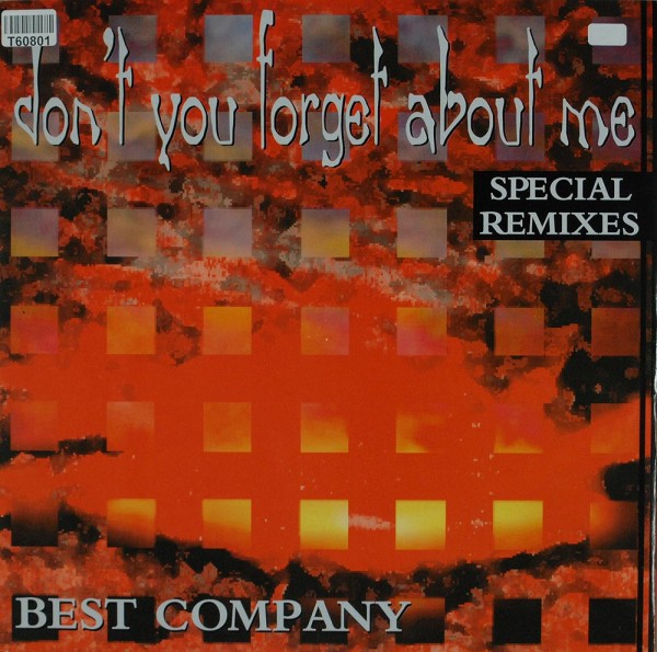 Best Company (2): Don&#039;t You Forget About Me