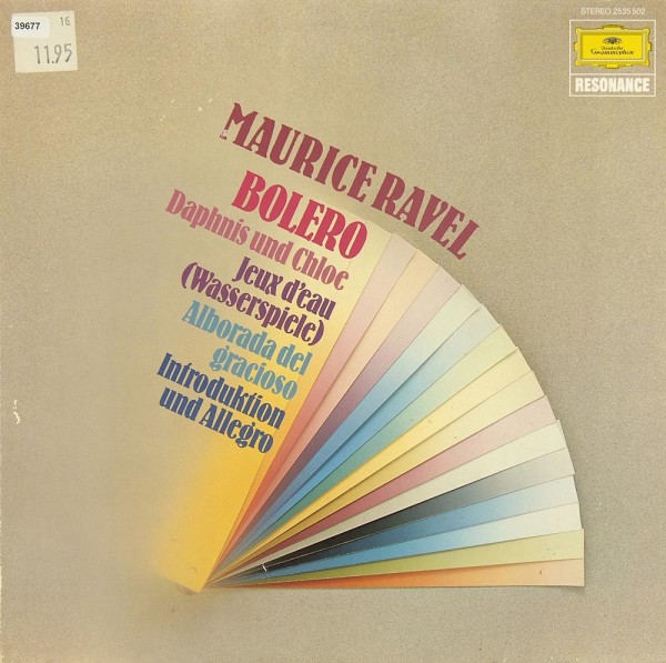 Ravel: Boléro / Daphnis et Chloe etc.