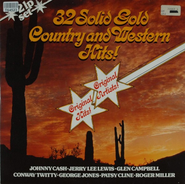 Various: 32 Solid Gold Country And Western Hits!