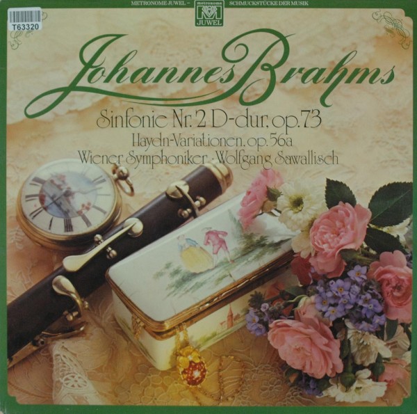 Johannes Brahms - Wiener Symphoniker, Wolfgang Sawallisch: Sinfonie Nr. 2 D-Dur Op. 73 / Haydn Varia
