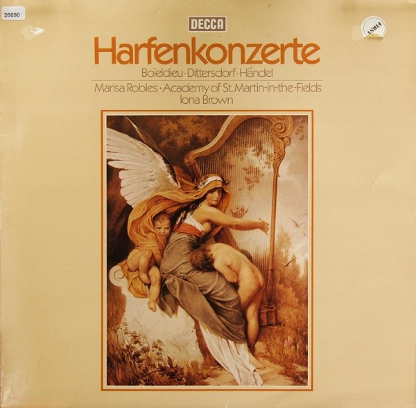 Boieldieu / Dittersdorf / Händel: Harfenkonzerte