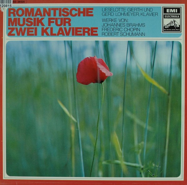 Various: ROMANTISCHE MUSIC FUR ZWEI KLAVIERE