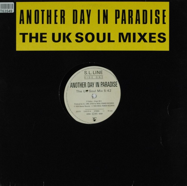 S.L. Line: Another Day In Paradise (The UK Soul Mixes)