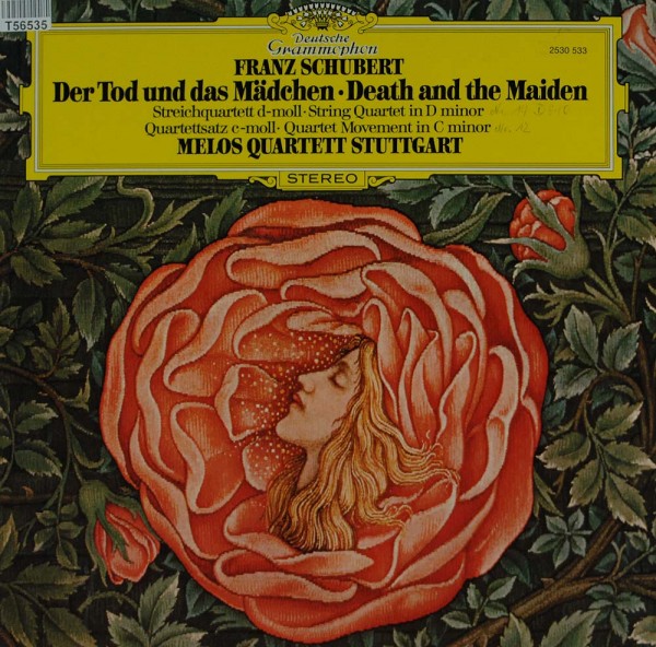 Franz Schubert / Melos Quartett: Der Tod Und Das Mädchen • Death And The Maiden (Streichquartett D-